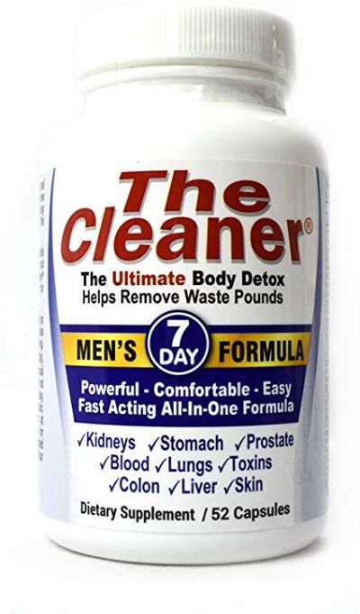 The Cleaner Men's 7 Day Formula - Ultimate Body Detox 
