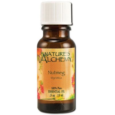 Nature's Alchemy, Nutmeg Essential Oil, 0.5 oz