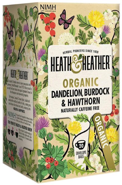 Organic Dandelion, Burdock & Hawthorn Tea