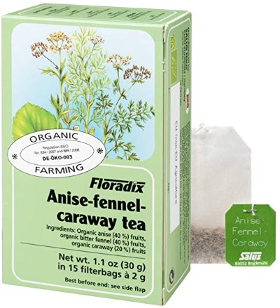 Anise Fennel & Caraway Organic Herbal Tea 