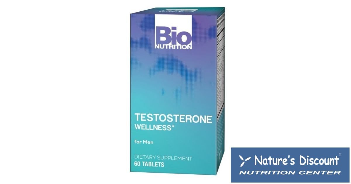 Nature's Discount S.Lucia BIO NUTRITION Testosterone Wellness 60