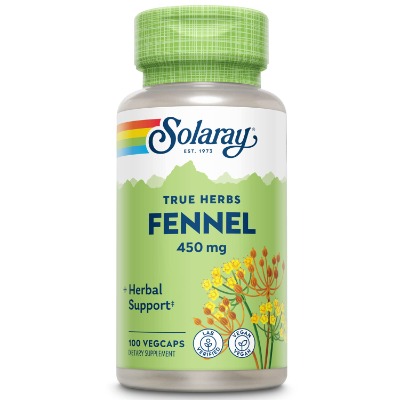 Fennel Seeds Capsules, 450 Mg 