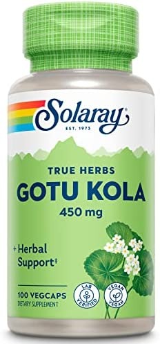Gotu Kola Capsules, 450 Mg