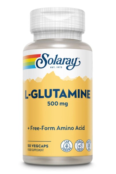 Free Form L Glutamine Capsules, 500 Mg 